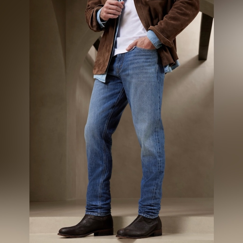 Banana Republic Slim Rigid Selvedge Jean